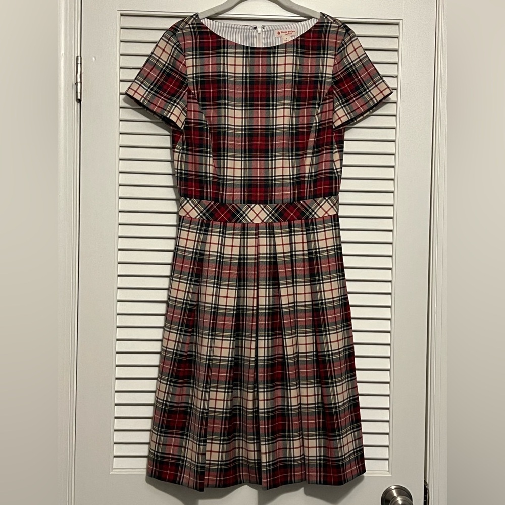 Brooks Brothers Red and Black Sheath Dress - Picture 2 of 7